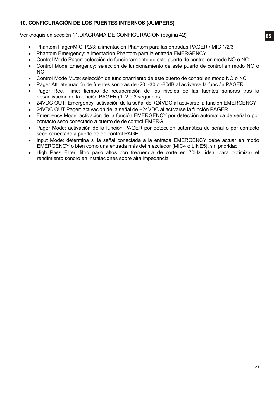 Ecler HMA180 User Manual | Page 21 / 44