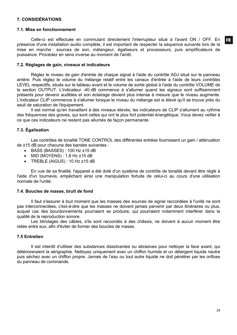 Ecler HMA180 User Manual | Page 29 / 44