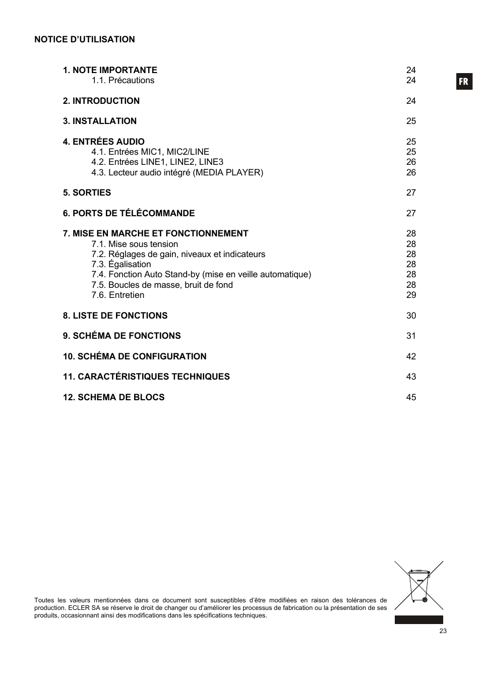 Ecler HMA120 User Manual | Page 23 / 46