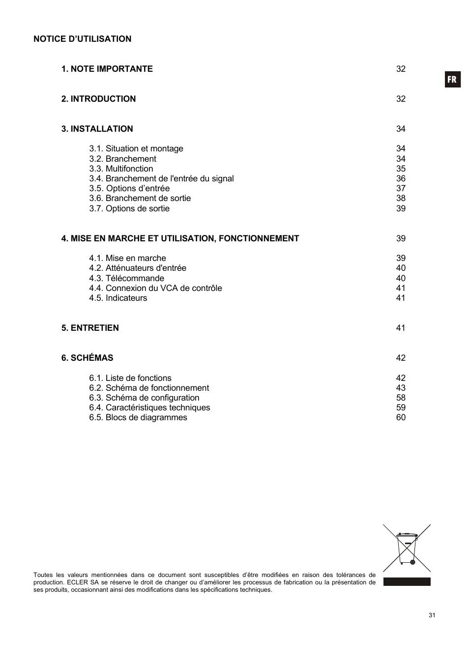 Ecler MPA 6-80R User Manual | Page 31 / 60