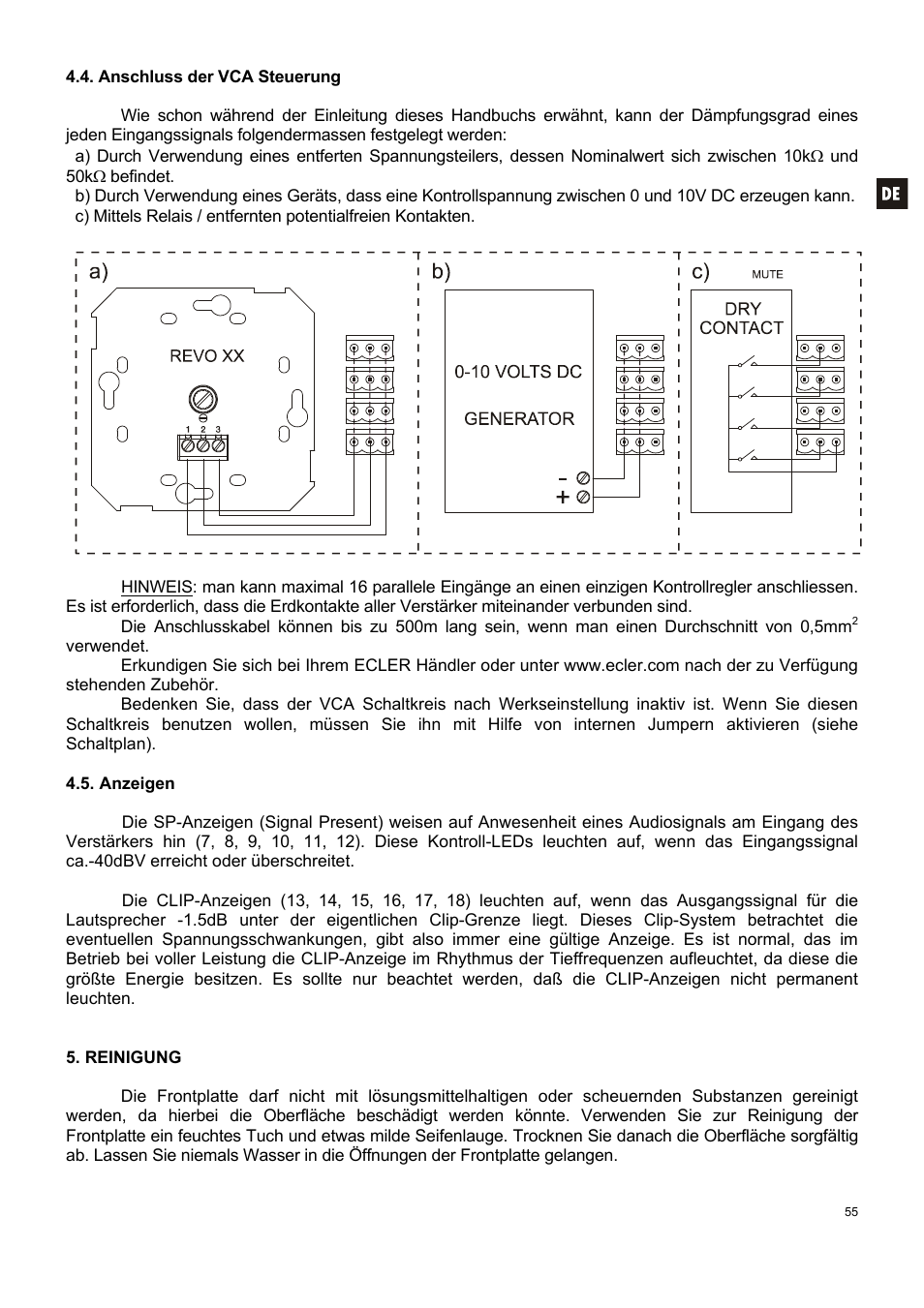 Ecler MPA 6-80R User Manual | Page 55 / 60