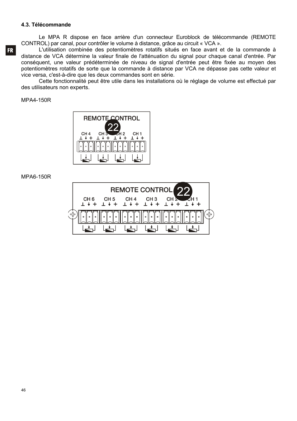 Ecler MPA6-150R User Manual | Page 46 / 68