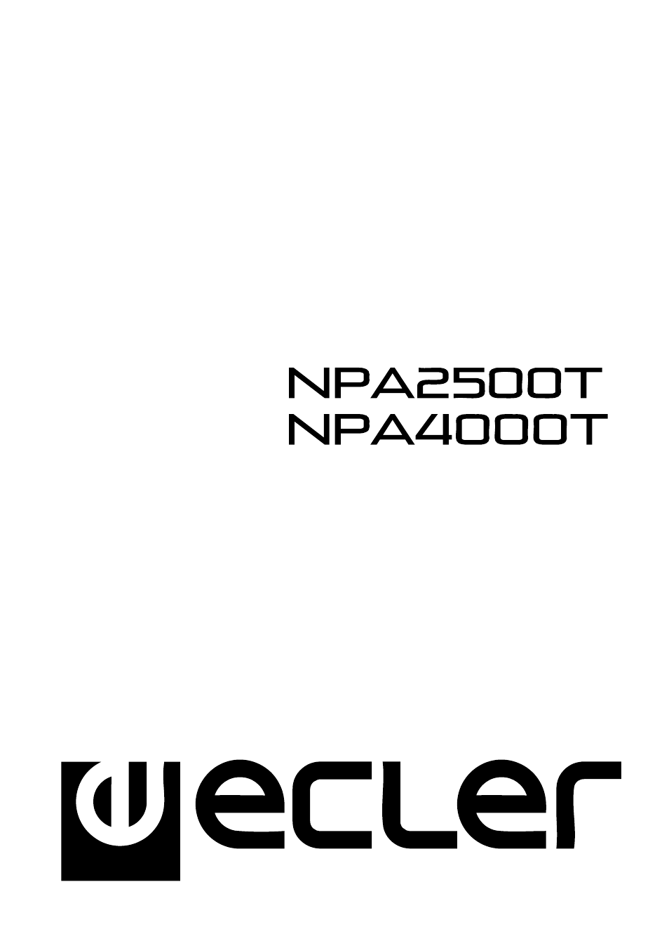 Ecler NPA SERIES User Manual | 52 pages