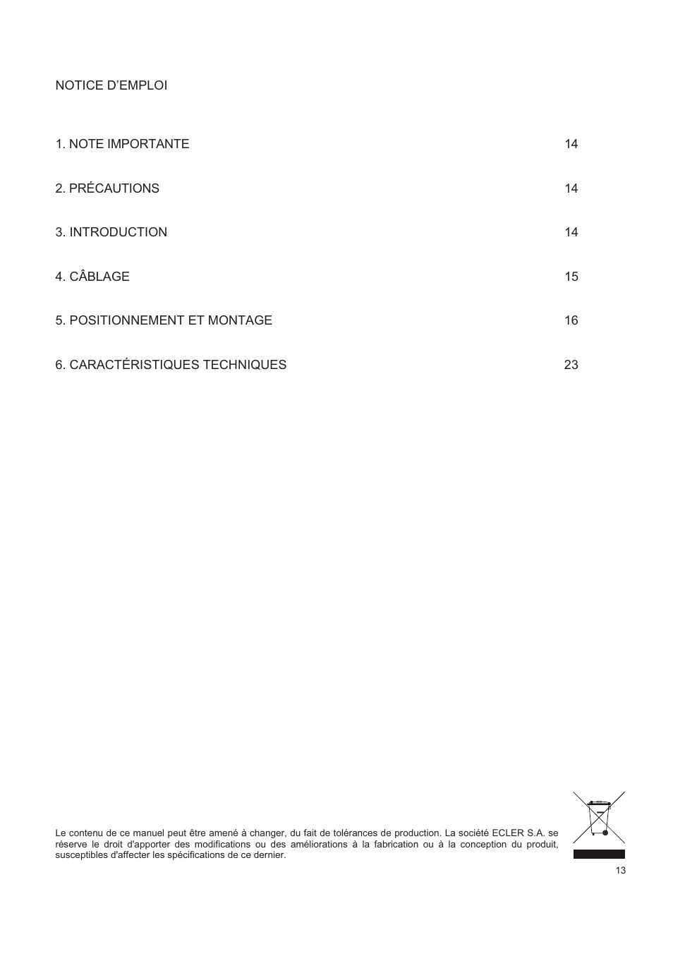 Ecler AUDEO108 User Manual | Page 13 / 24