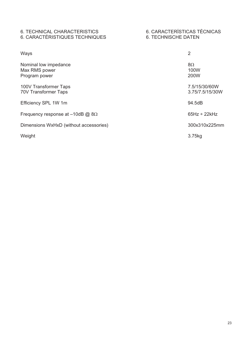 Ecler AUDEO108 User Manual | Page 23 / 24