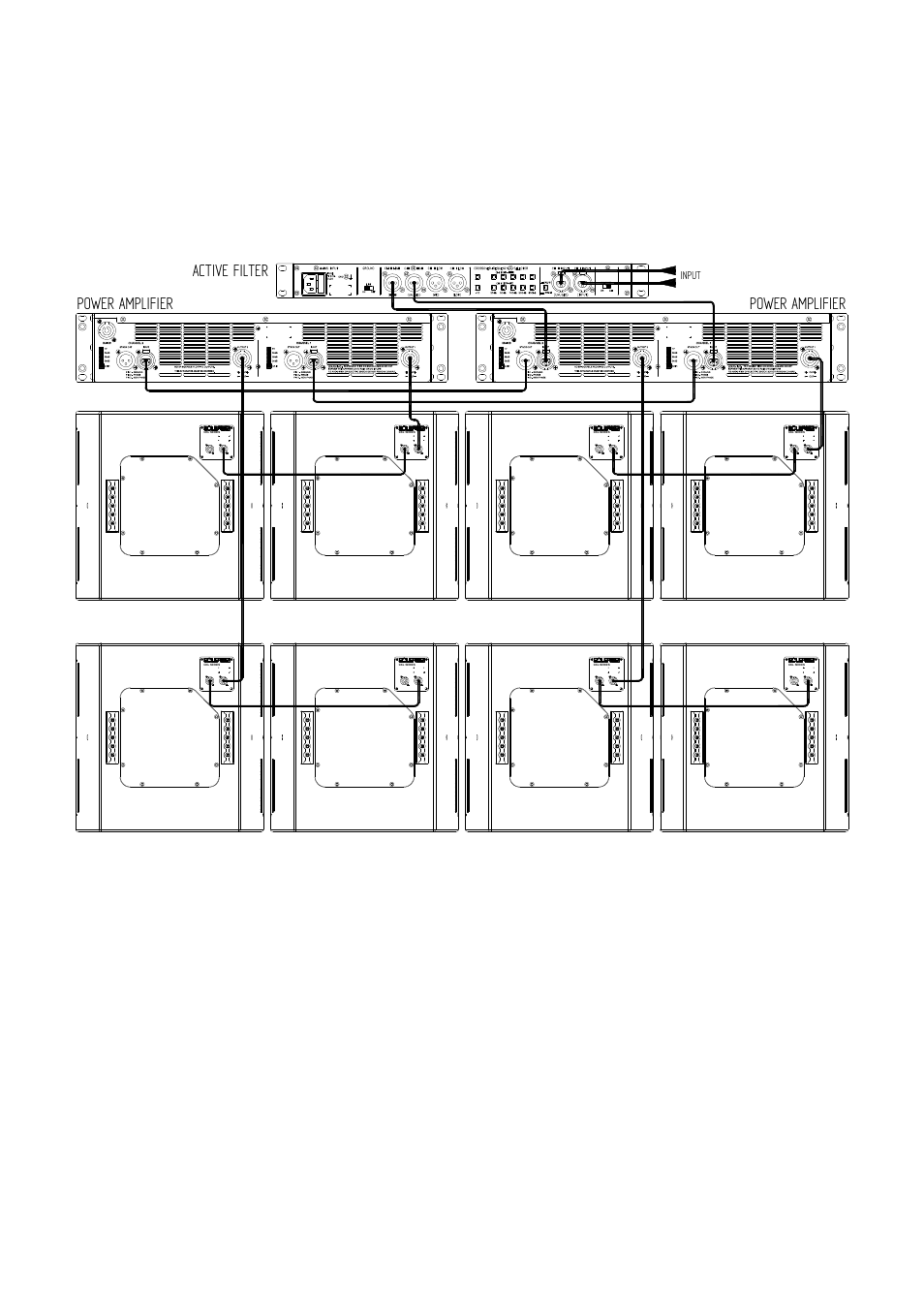 Active filter, Power amplifier | Ecler CKL SERIES User Manual | Page 21 / 48