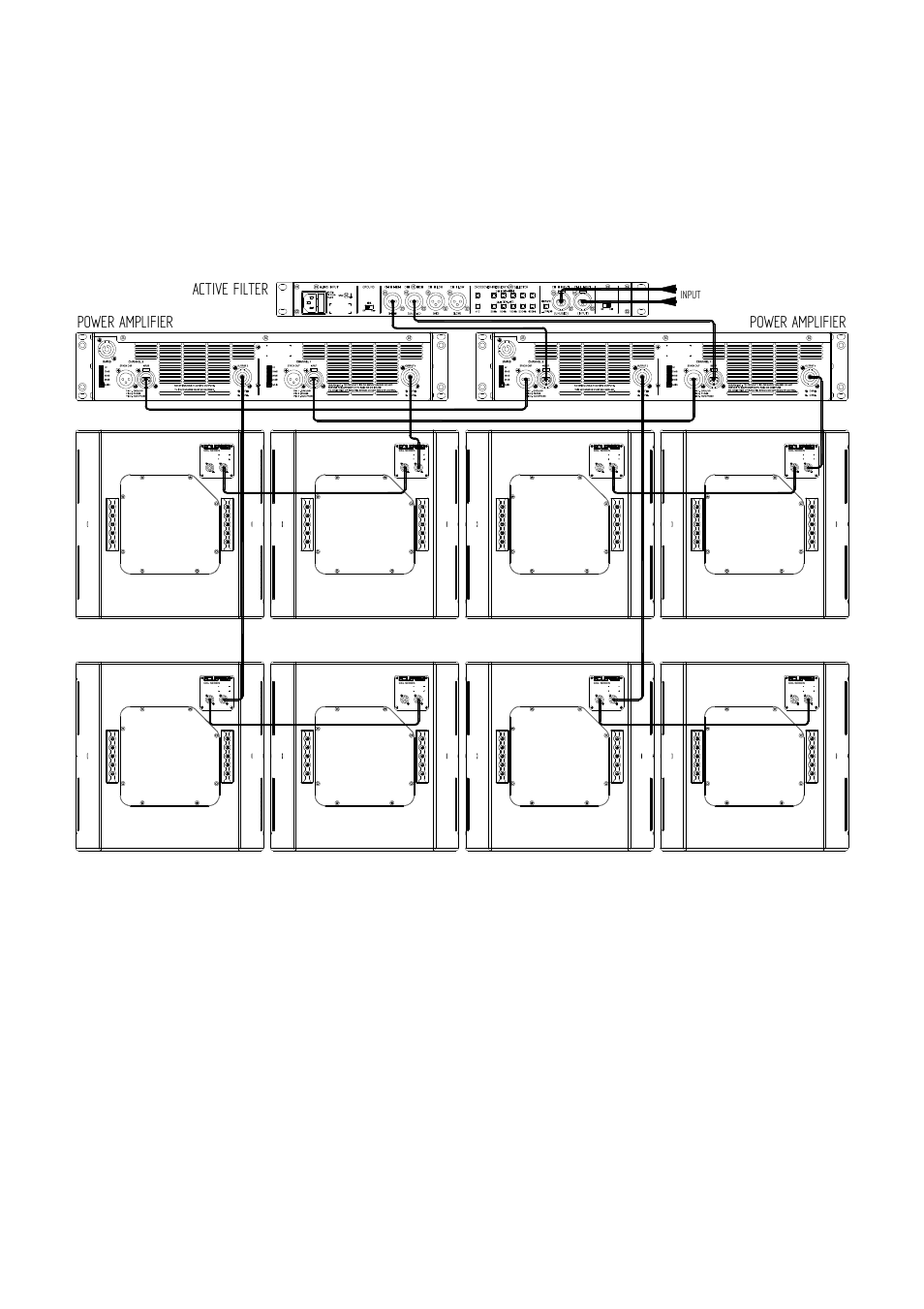 Active filter, Power amplifier | Ecler CKL SERIES User Manual | Page 34 / 48