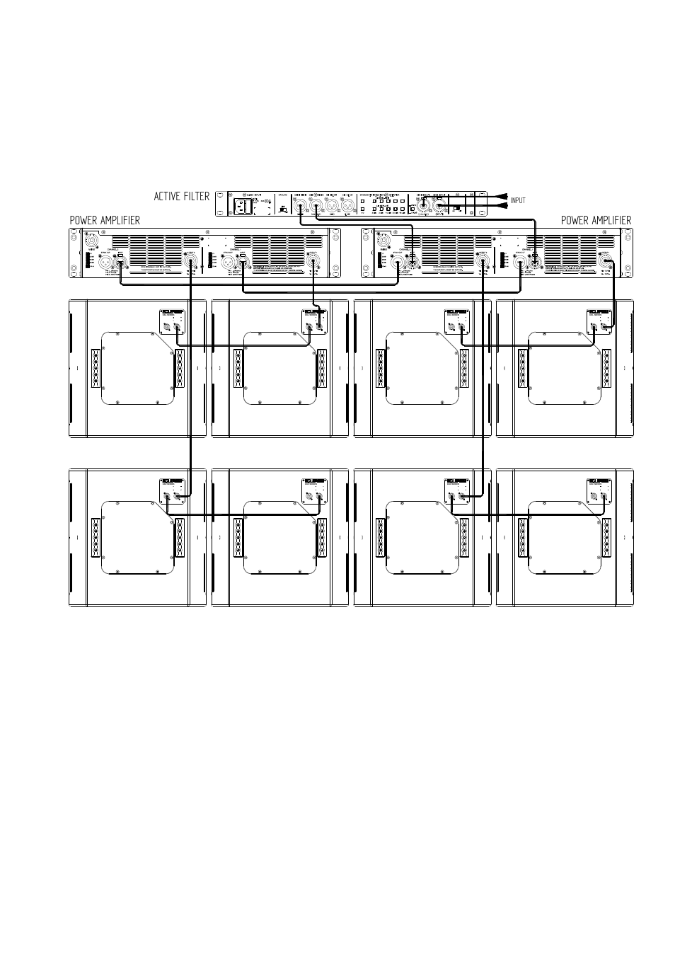 Active filter, Power amplifier | Ecler CKL SERIES User Manual | Page 8 / 48