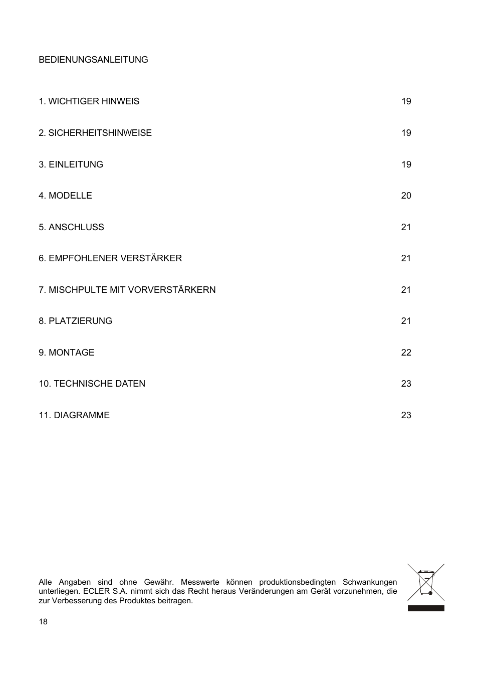 Ecler DACORD-i User Manual | Page 18 / 24