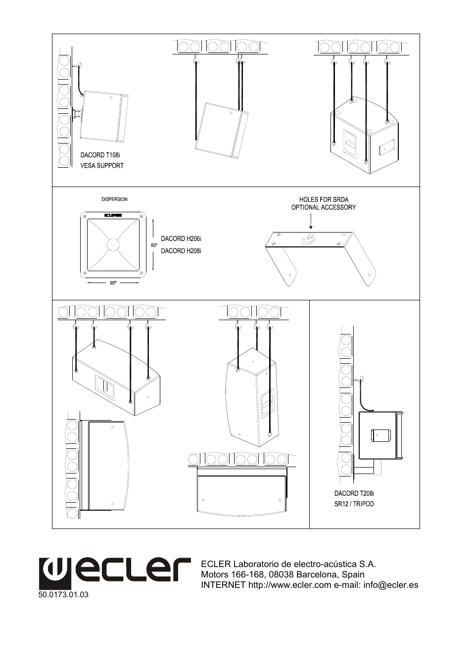 Ecler DACORD-i User Manual | Page 24 / 24