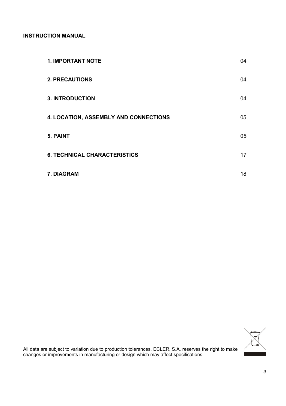 Ecler ICPLUS SERIES User Manual | Page 3 / 20