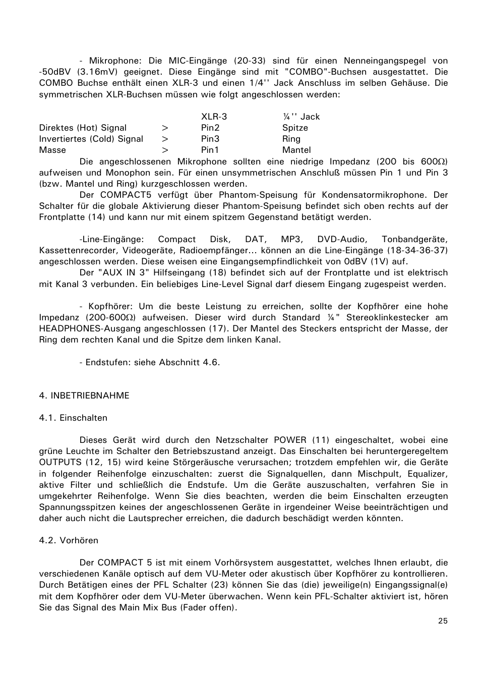 Ecler COMPACT 5 User Manual | Page 25 / 34