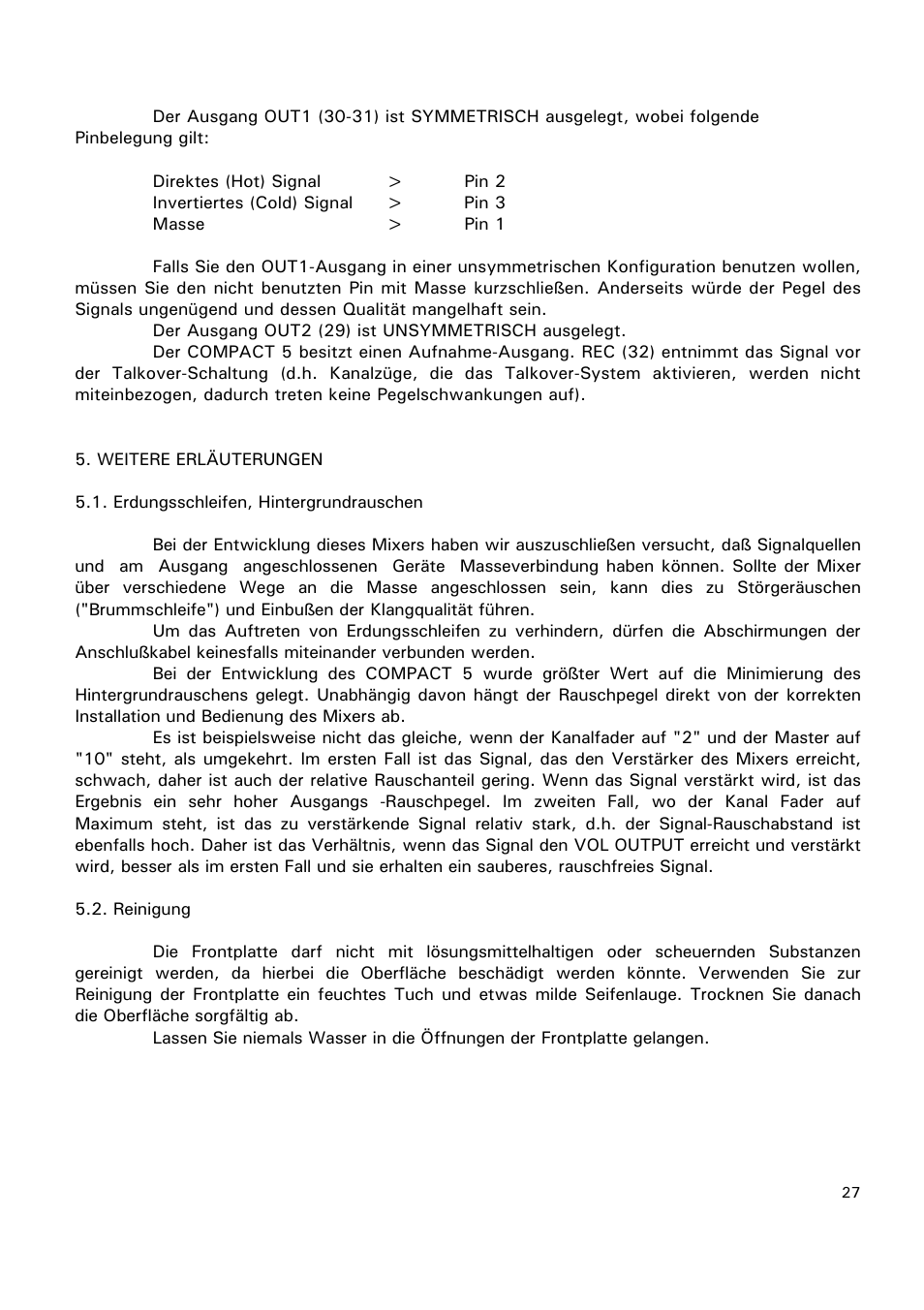 Ecler COMPACT 5 User Manual | Page 27 / 34