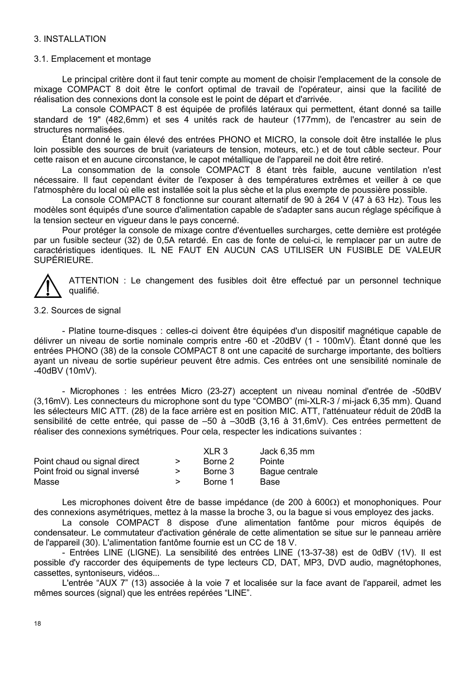 Ecler COMPACT 8 User Manual | Page 18 / 32