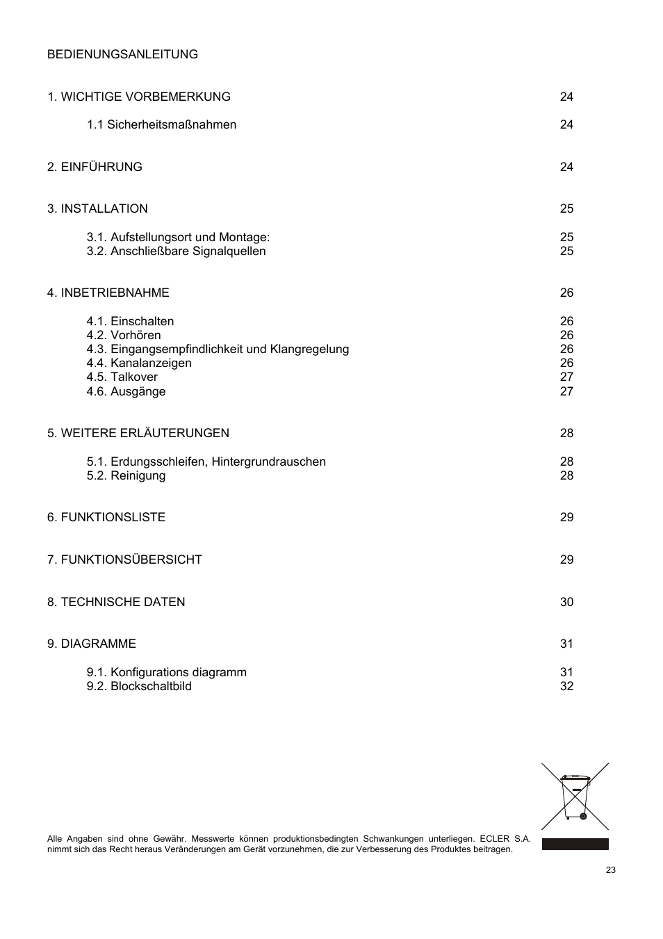 Ecler COMPACT 8 User Manual | Page 23 / 32