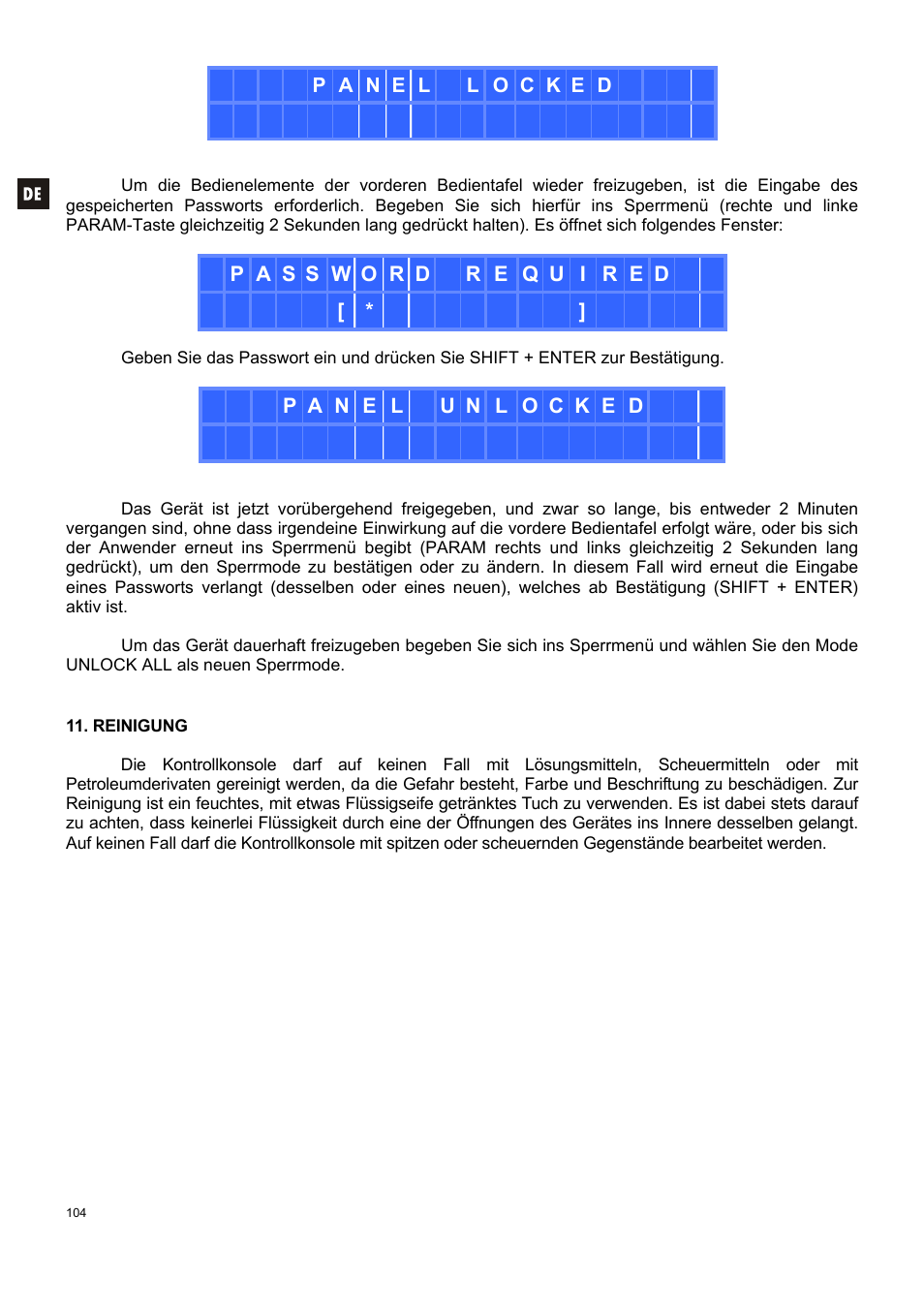 Ecler DAM514 User Manual | Page 104 / 110