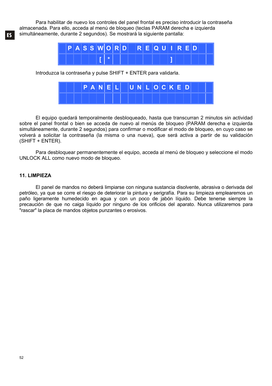 Ecler DAM514 User Manual | Page 52 / 110