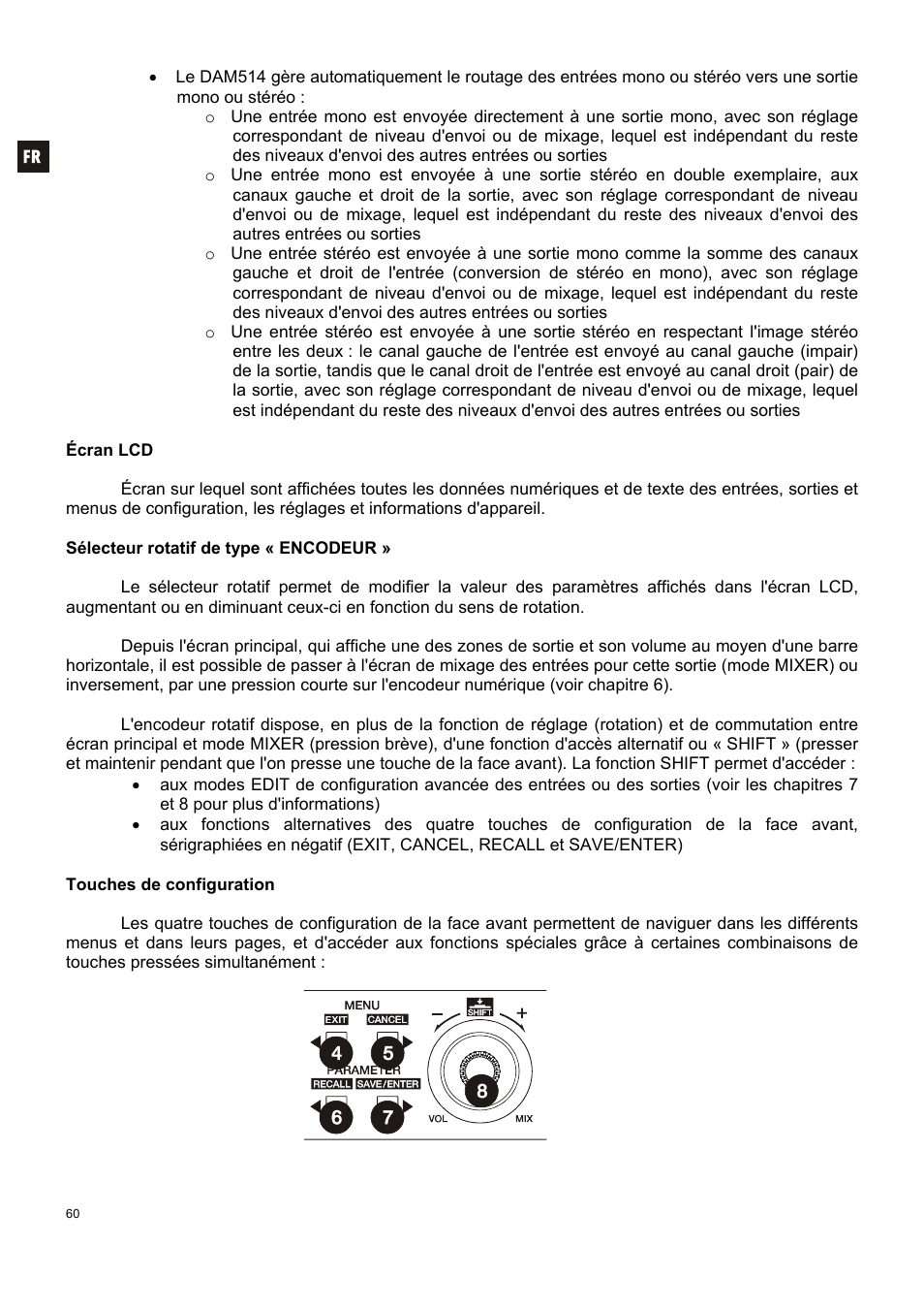 Ecler DAM514 User Manual | Page 60 / 110