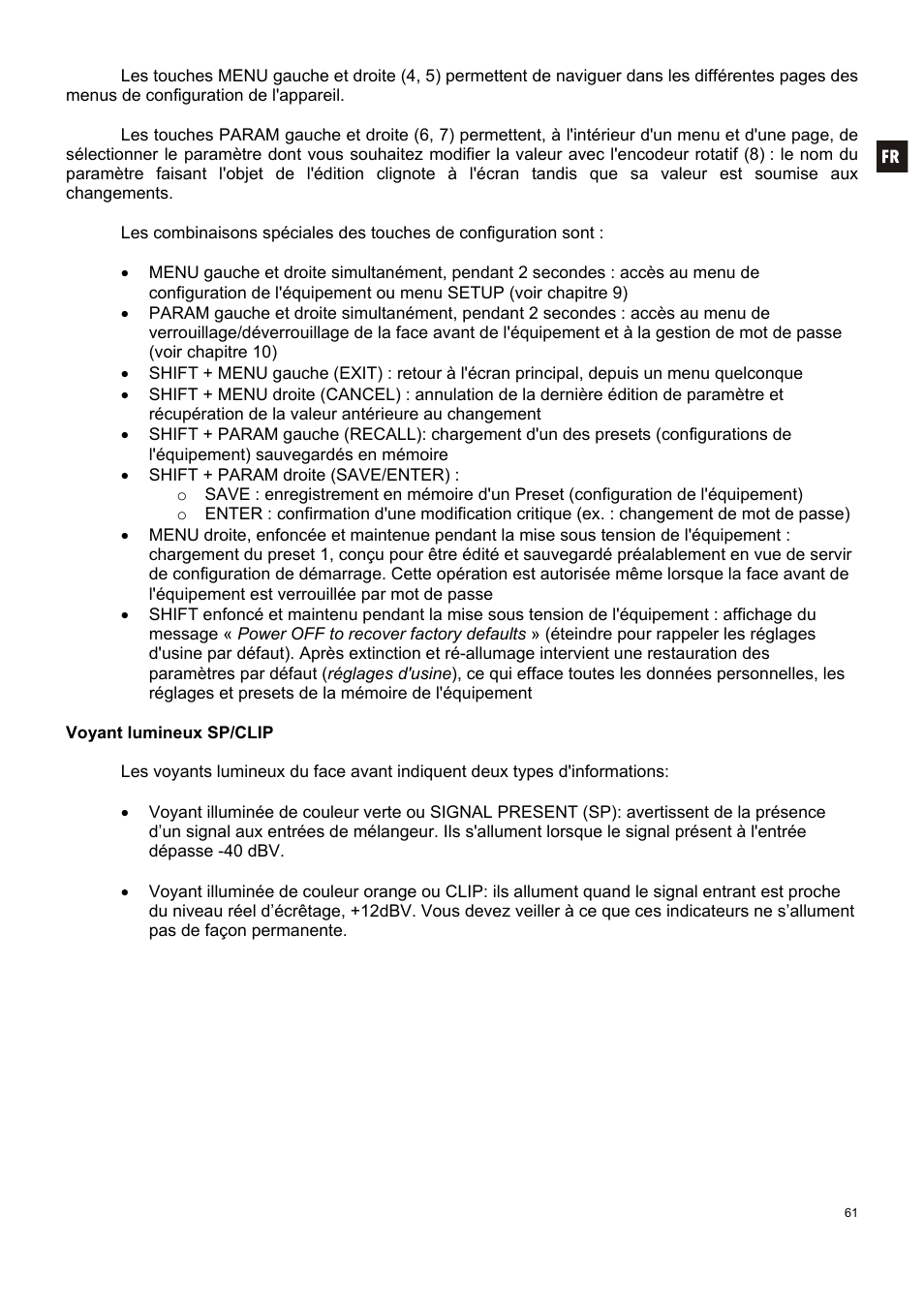 Ecler DAM514 User Manual | Page 61 / 110