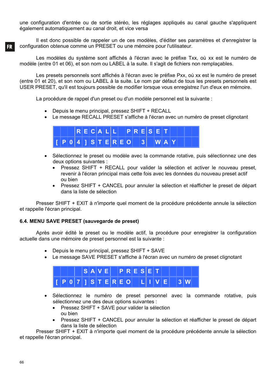 Ecler DAM514 User Manual | Page 66 / 110