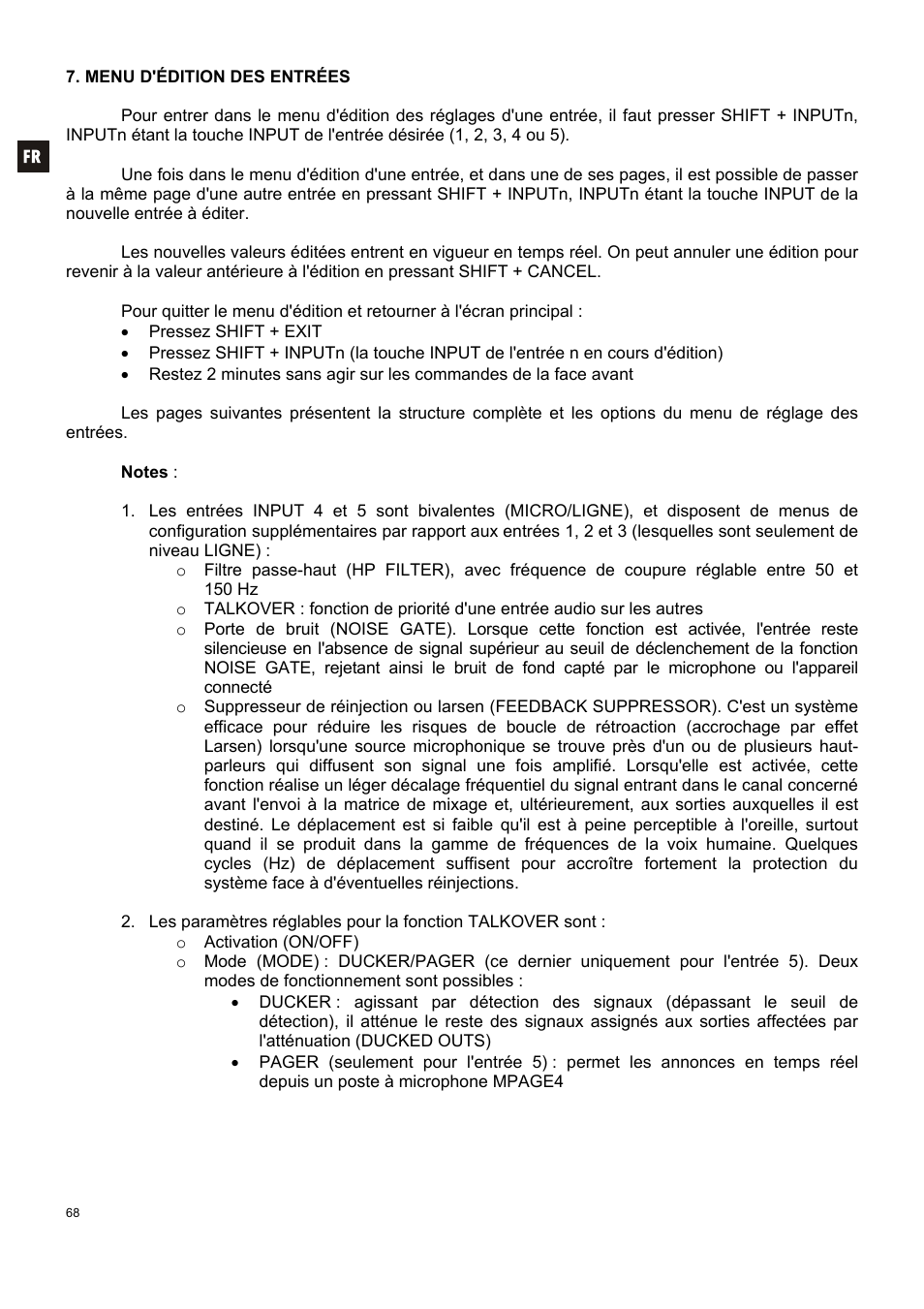 Ecler DAM514 User Manual | Page 68 / 110