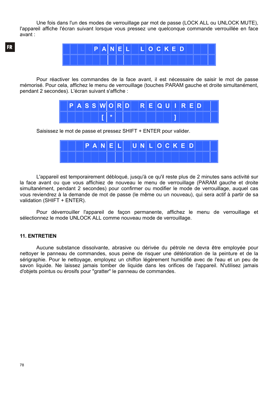 Ecler DAM514 User Manual | Page 78 / 110