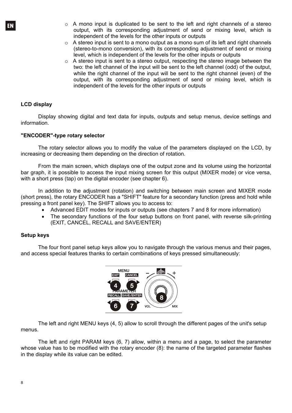 Ecler DAM514 User Manual | Page 8 / 110