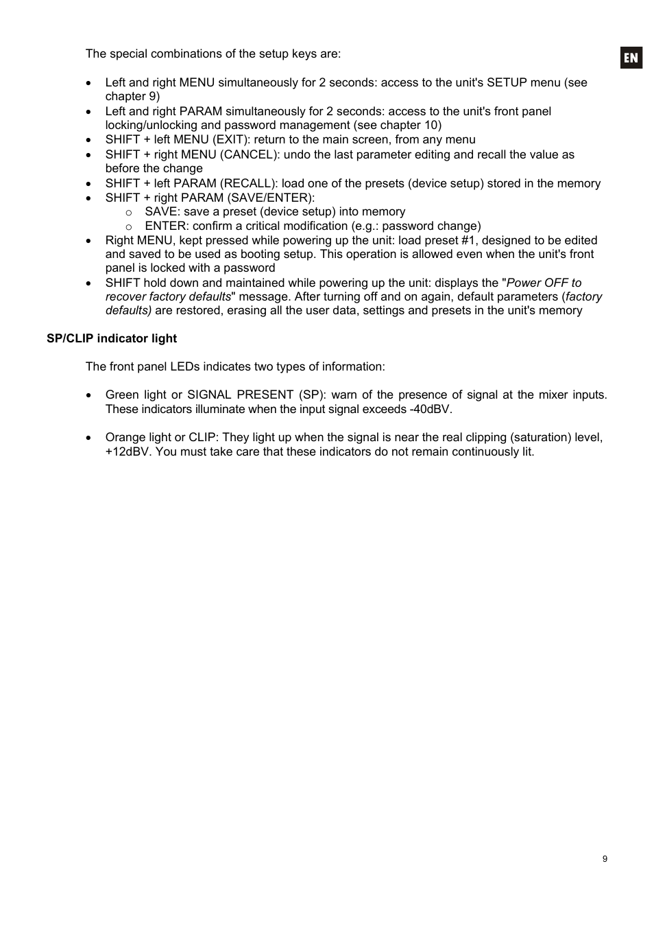 Ecler DAM514 User Manual | Page 9 / 110