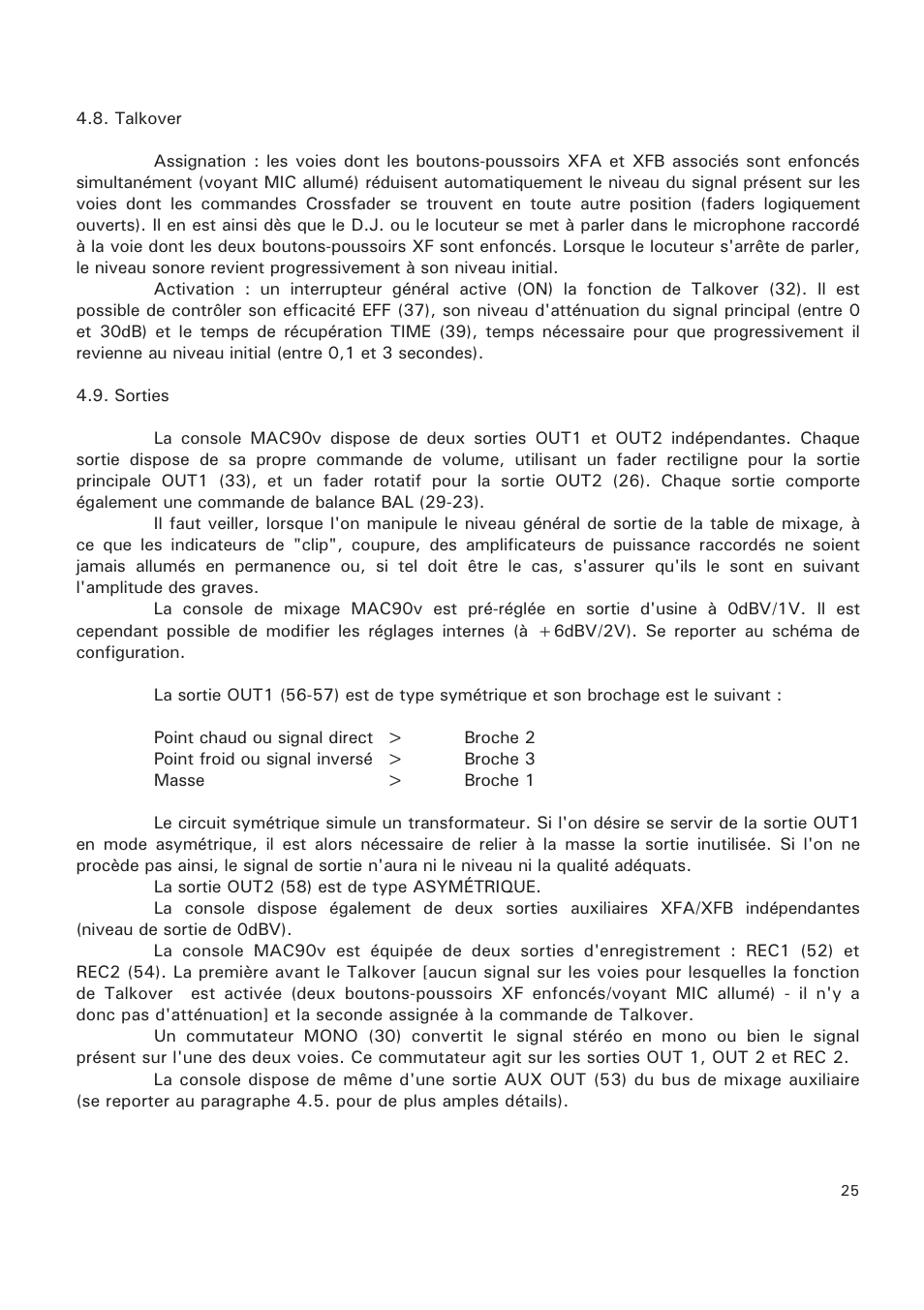 Ecler MAC90v User Manual | Page 25 / 42