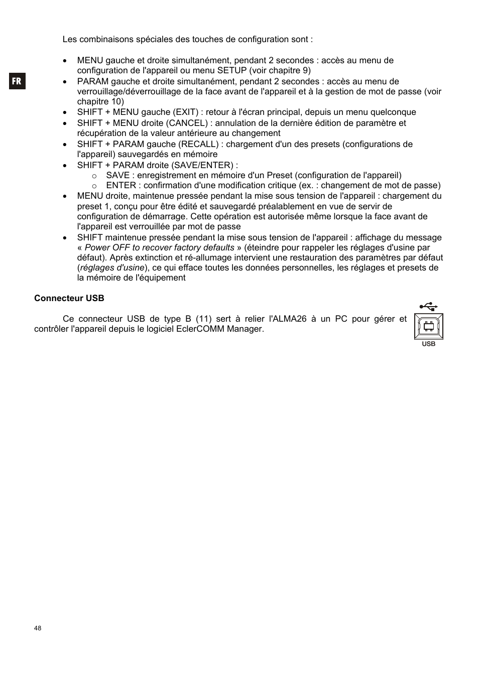 Ecler ALMA26 User Manual | Page 48 / 82