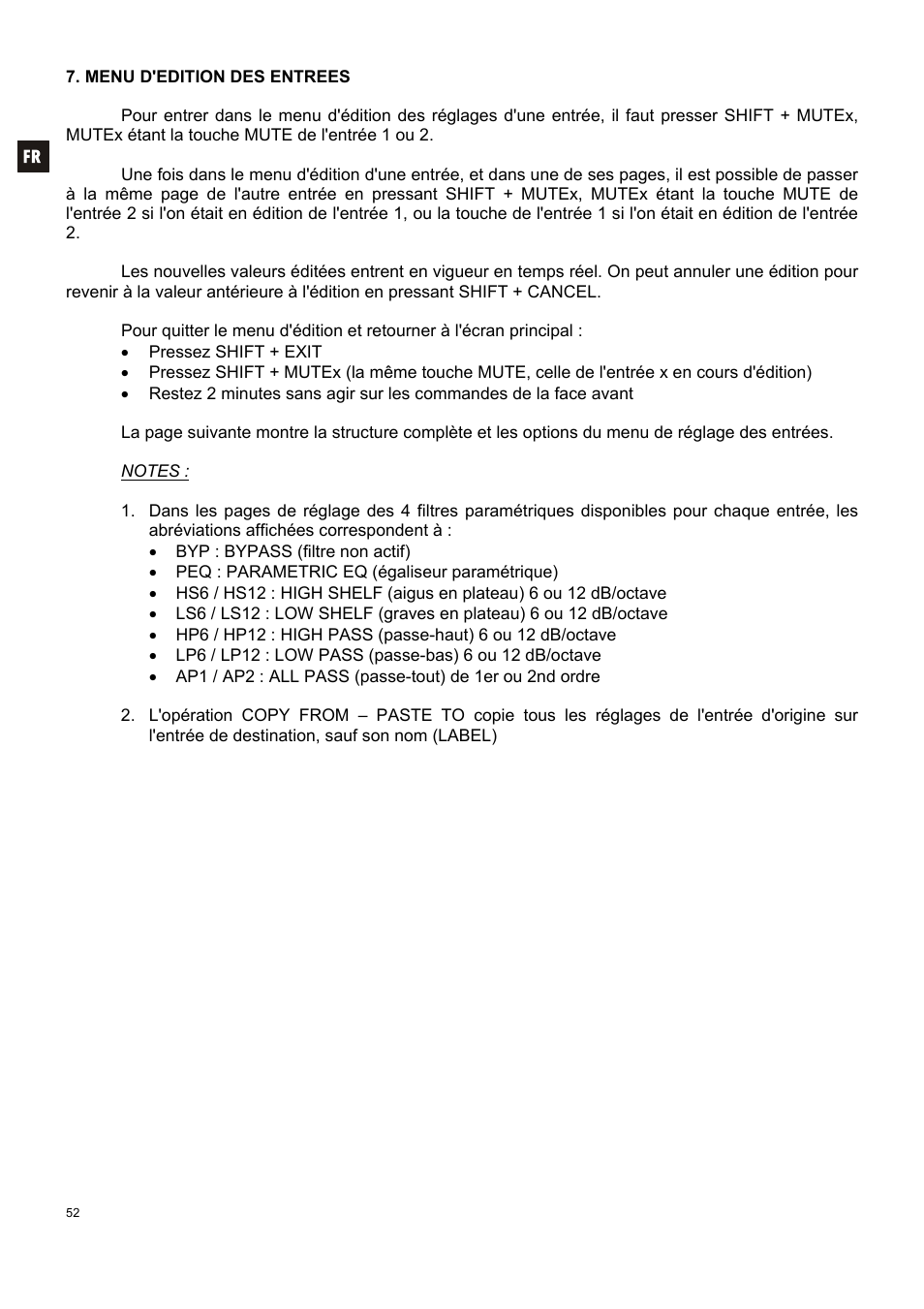 Ecler ALMA26 User Manual | Page 52 / 82