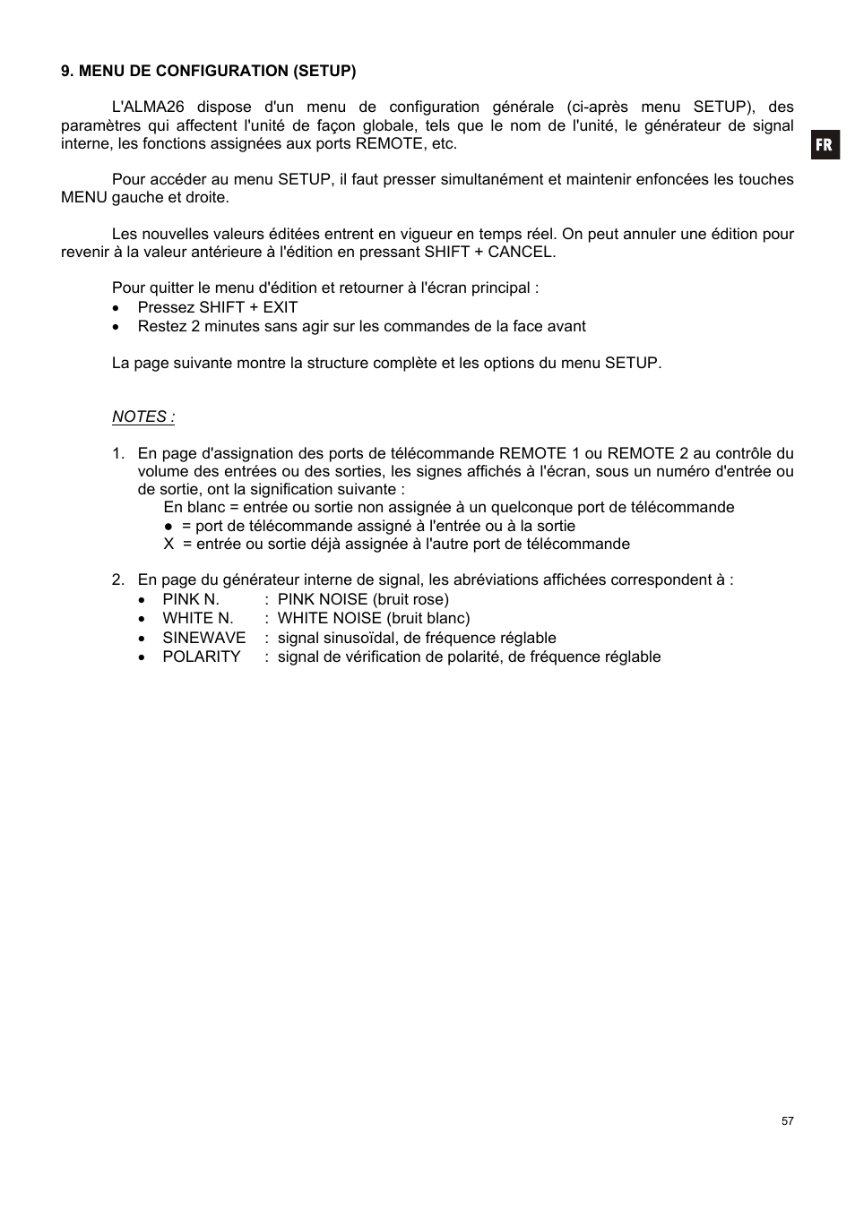 Ecler ALMA26 User Manual | Page 57 / 82