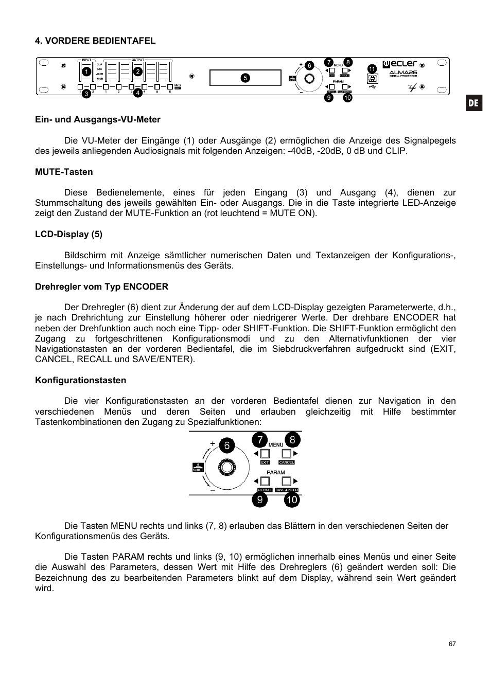 Ecler ALMA26 User Manual | Page 67 / 82