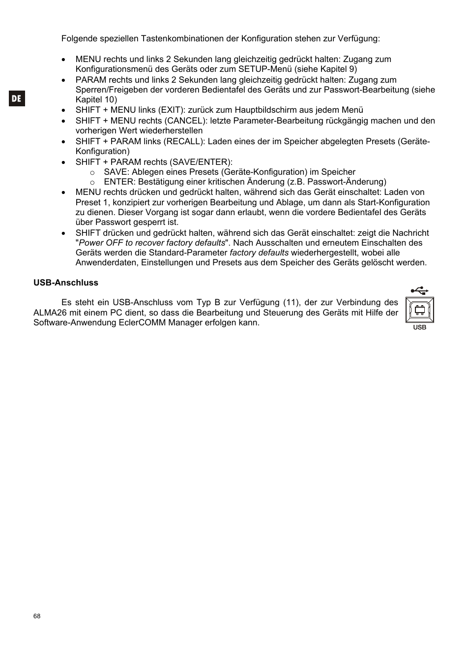 Ecler ALMA26 User Manual | Page 68 / 82