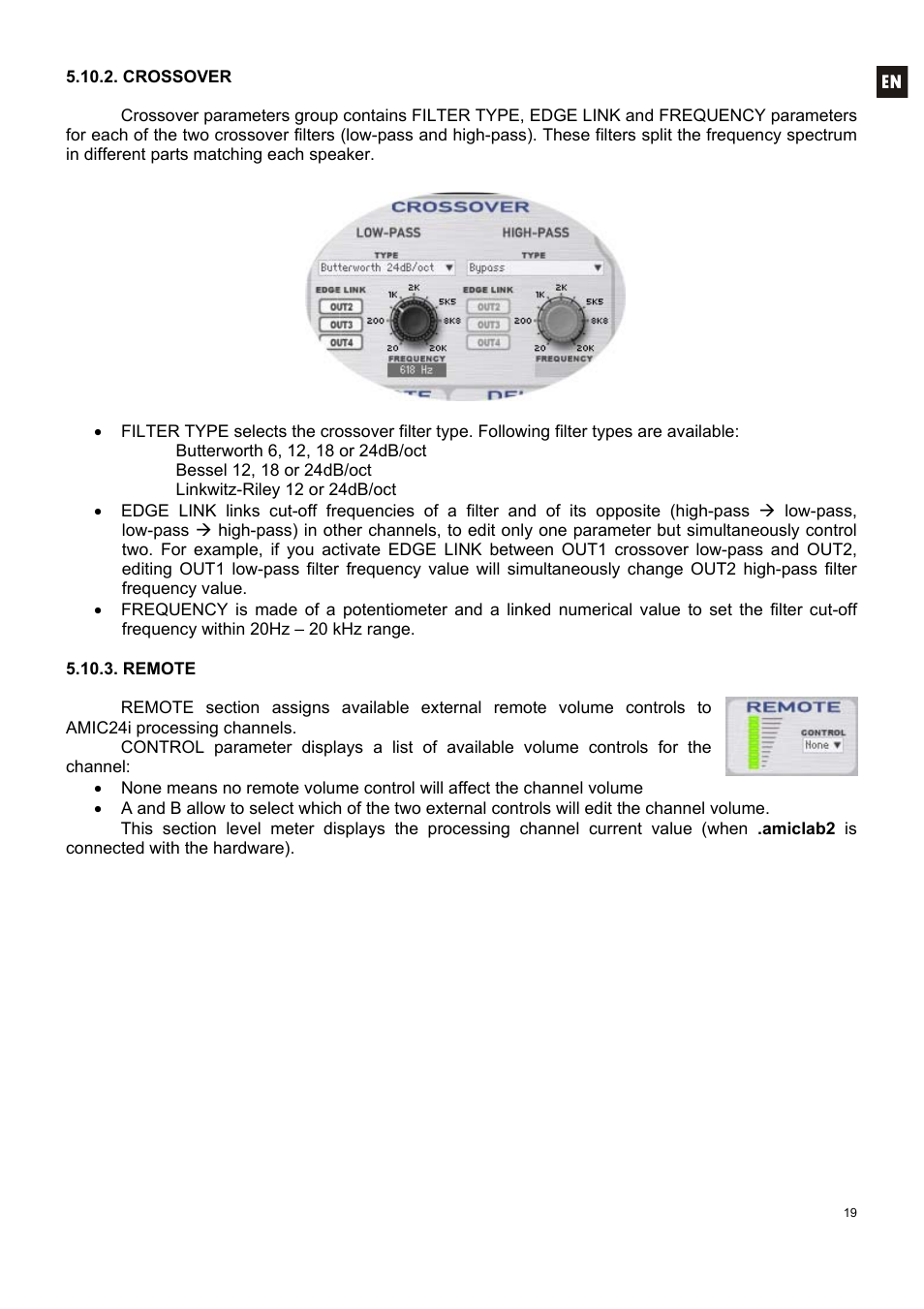 Ecler AMIC24I User Manual | Page 19 / 92