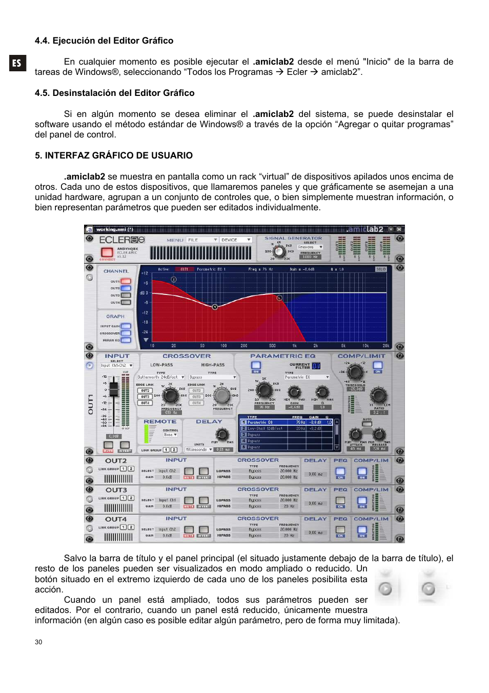 Ecler AMIC24I User Manual | Page 30 / 92