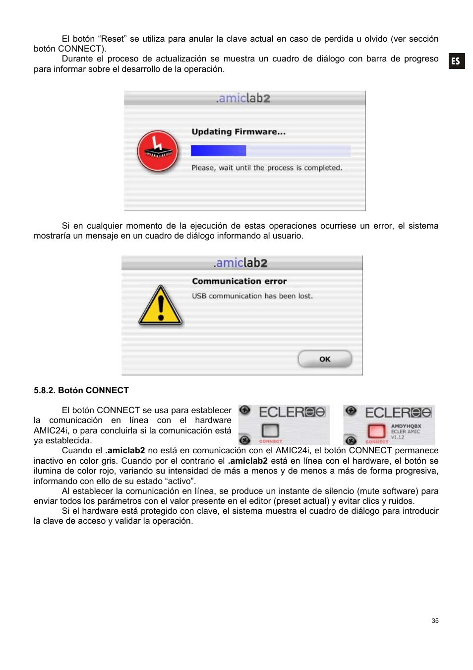 Ecler AMIC24I User Manual | Page 35 / 92