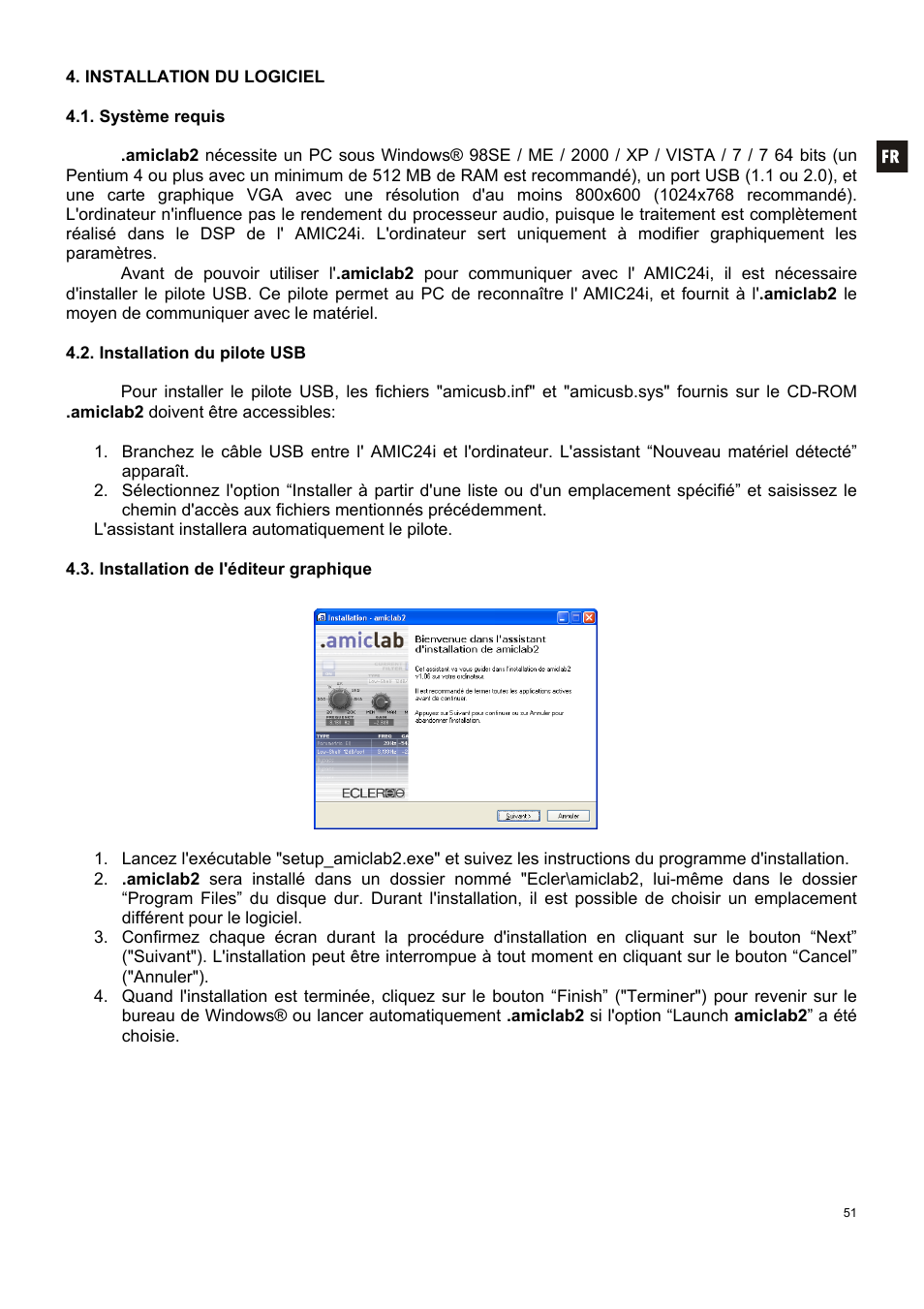 Ecler AMIC24I User Manual | Page 51 / 92