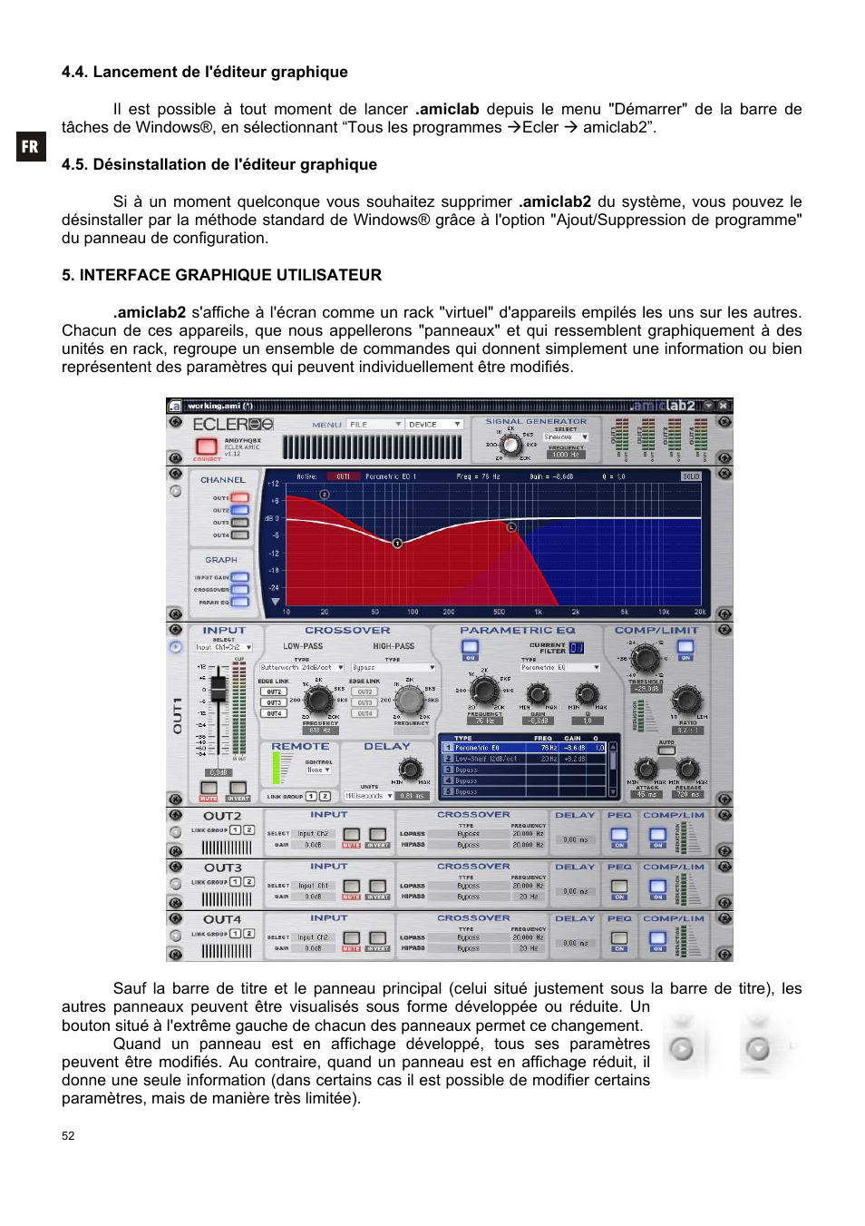 Ecler AMIC24I User Manual | Page 52 / 92