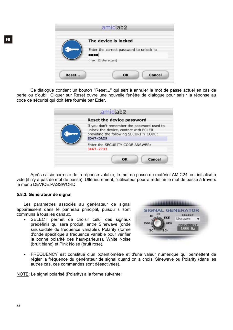 Ecler AMIC24I User Manual | Page 58 / 92