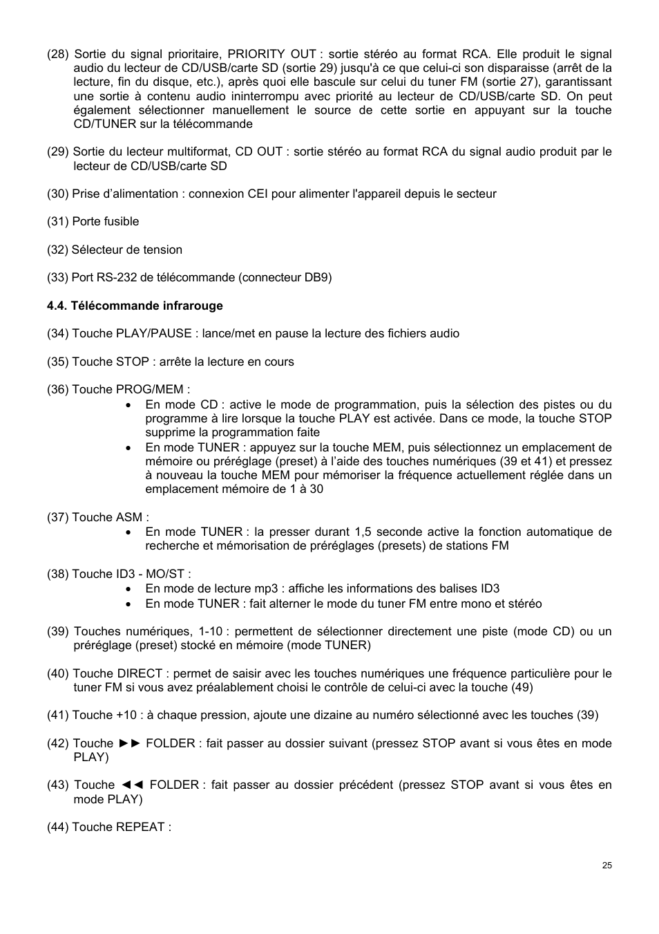 Ecler 2VSP-RS User Manual | Page 25 / 40