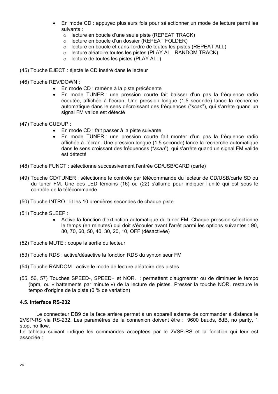 Ecler 2VSP-RS User Manual | Page 26 / 40