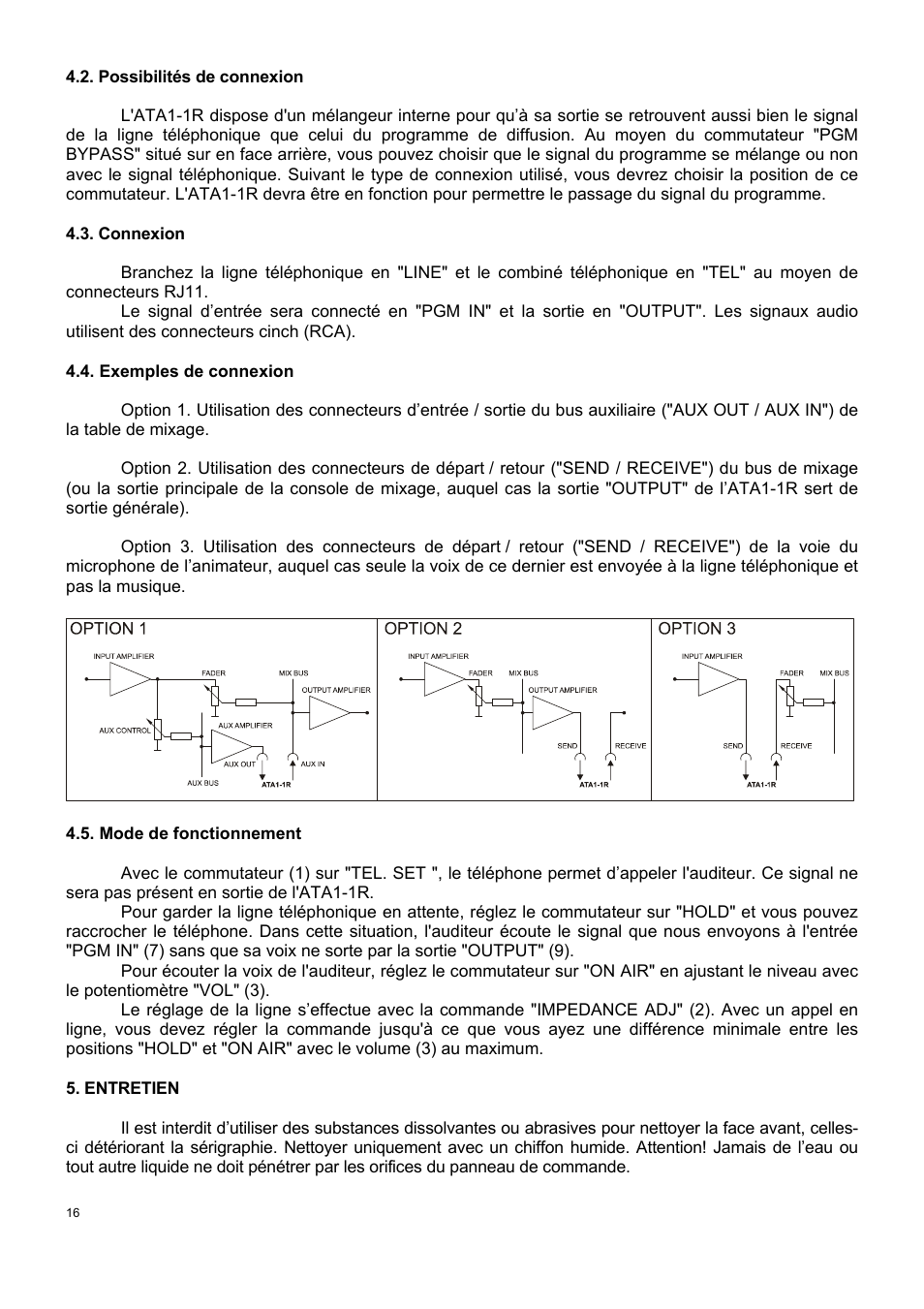 Ecler ATA1-1R User Manual | Page 16 / 24