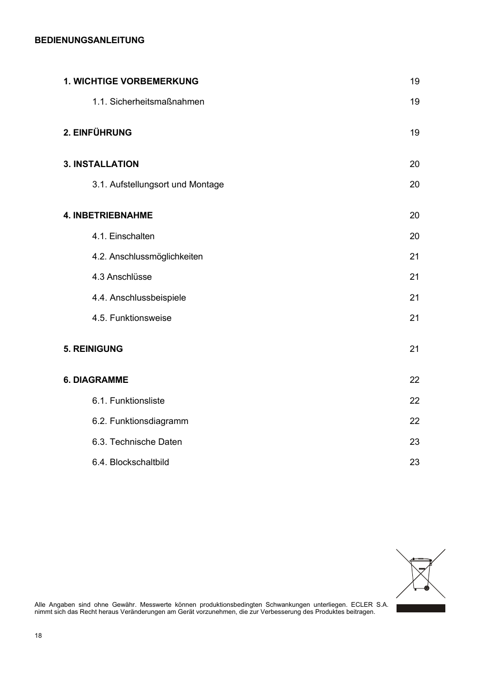 Ecler ATA1-1R User Manual | Page 18 / 24