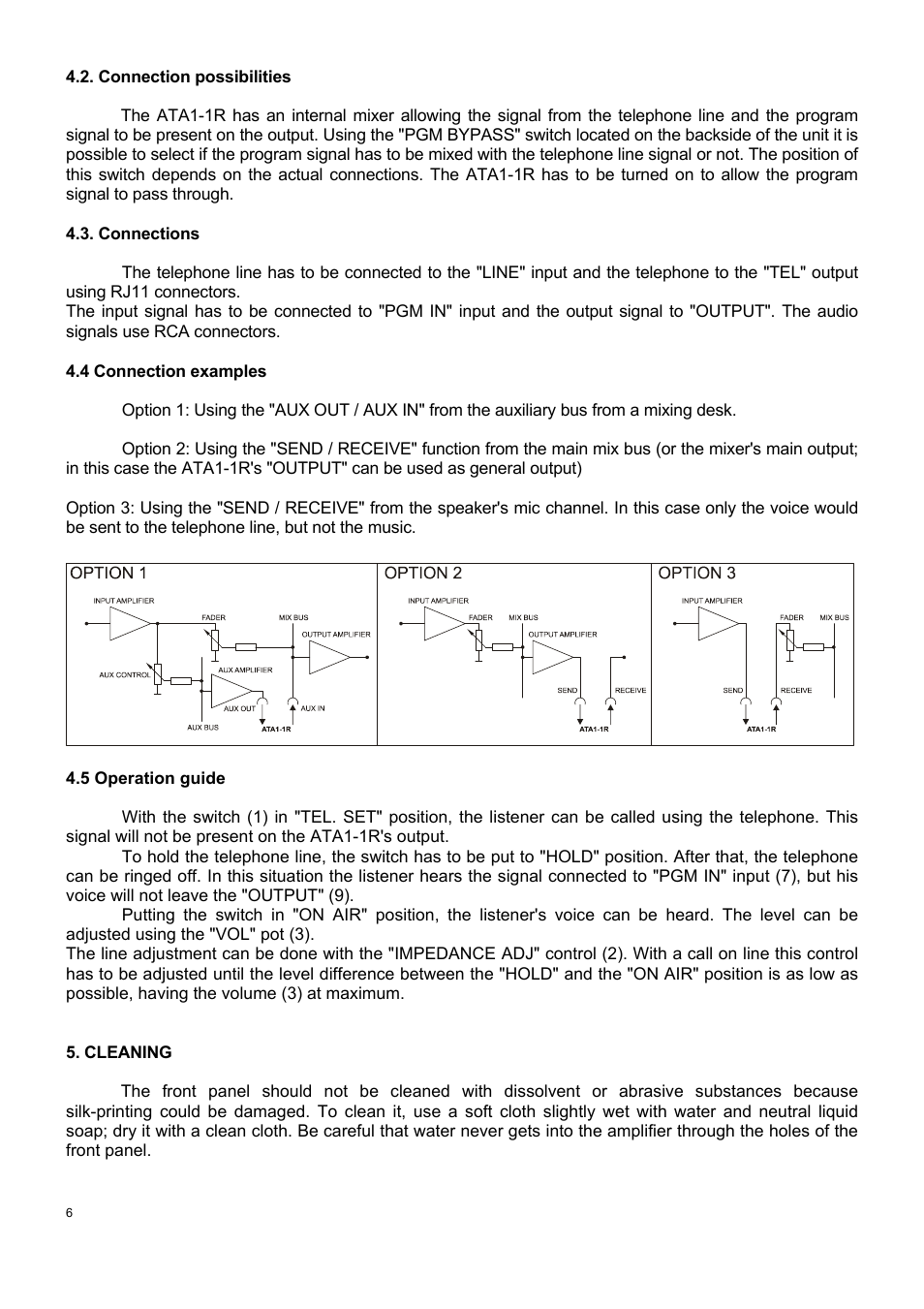 Ecler ATA1-1R User Manual | Page 6 / 24