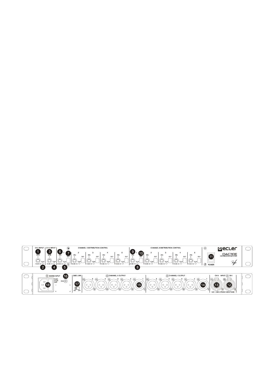 Ecler DAC SERIES User Manual | Page 14 / 28