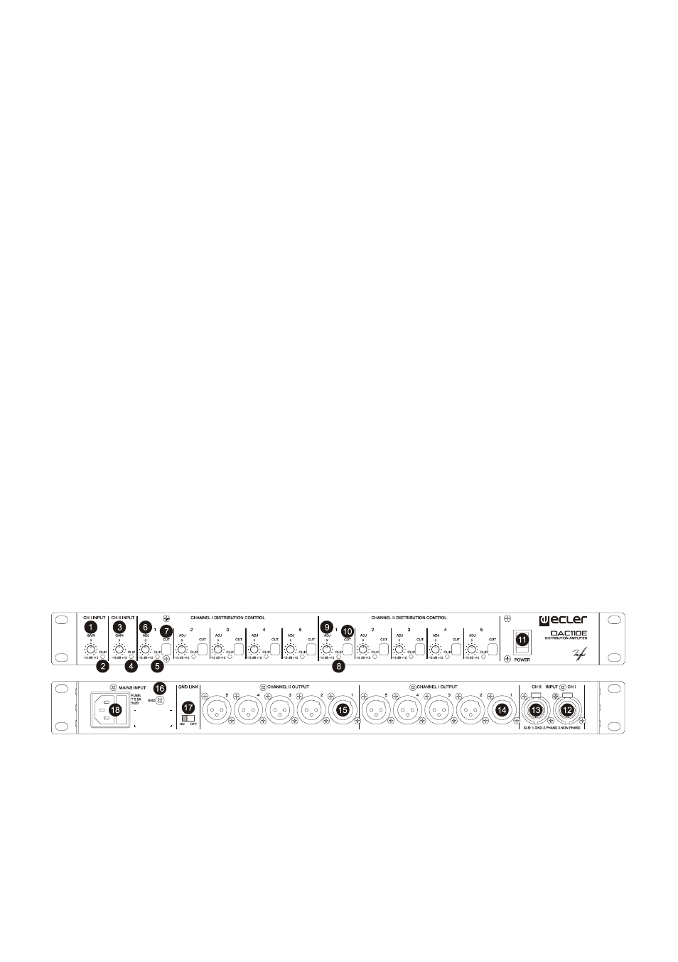 Ecler DAC SERIES User Manual | Page 26 / 28