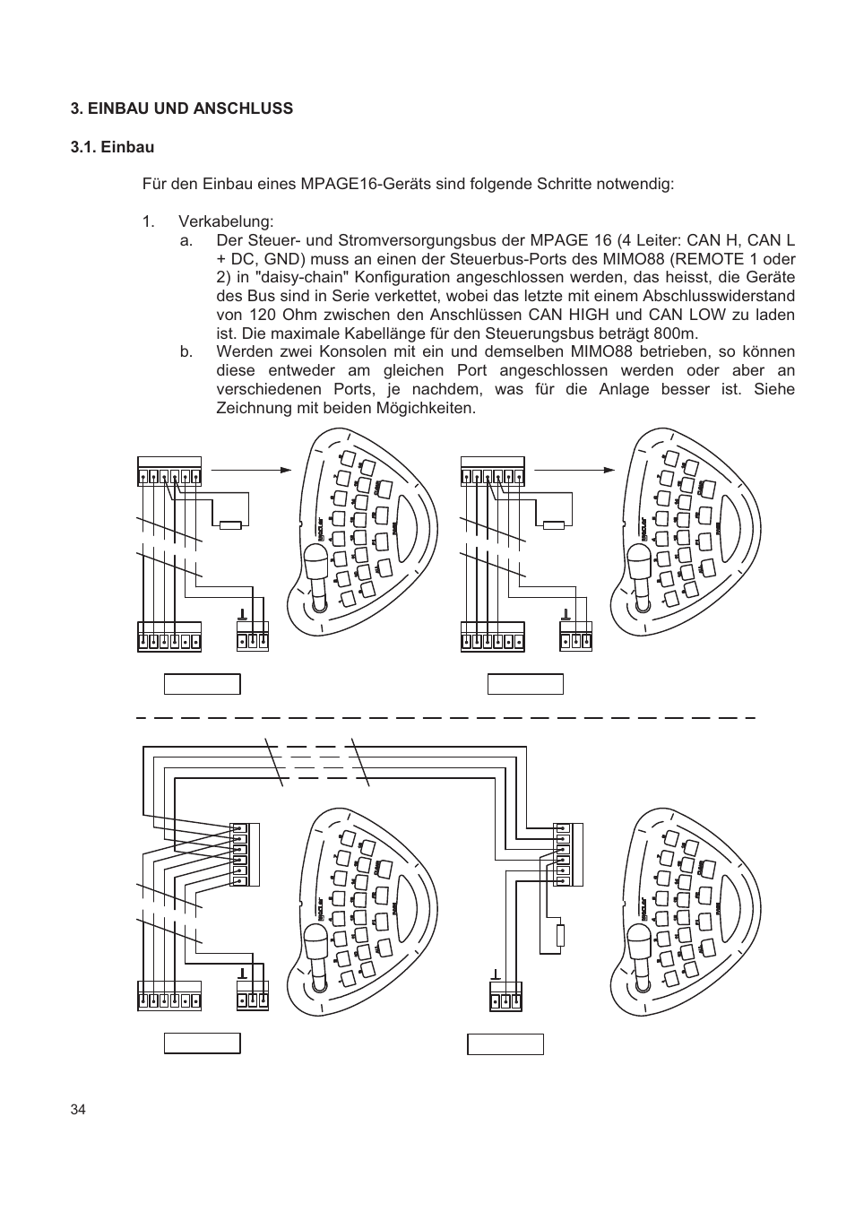 Mimo 88 | Ecler MPAGE16 User Manual | Page 34 / 44