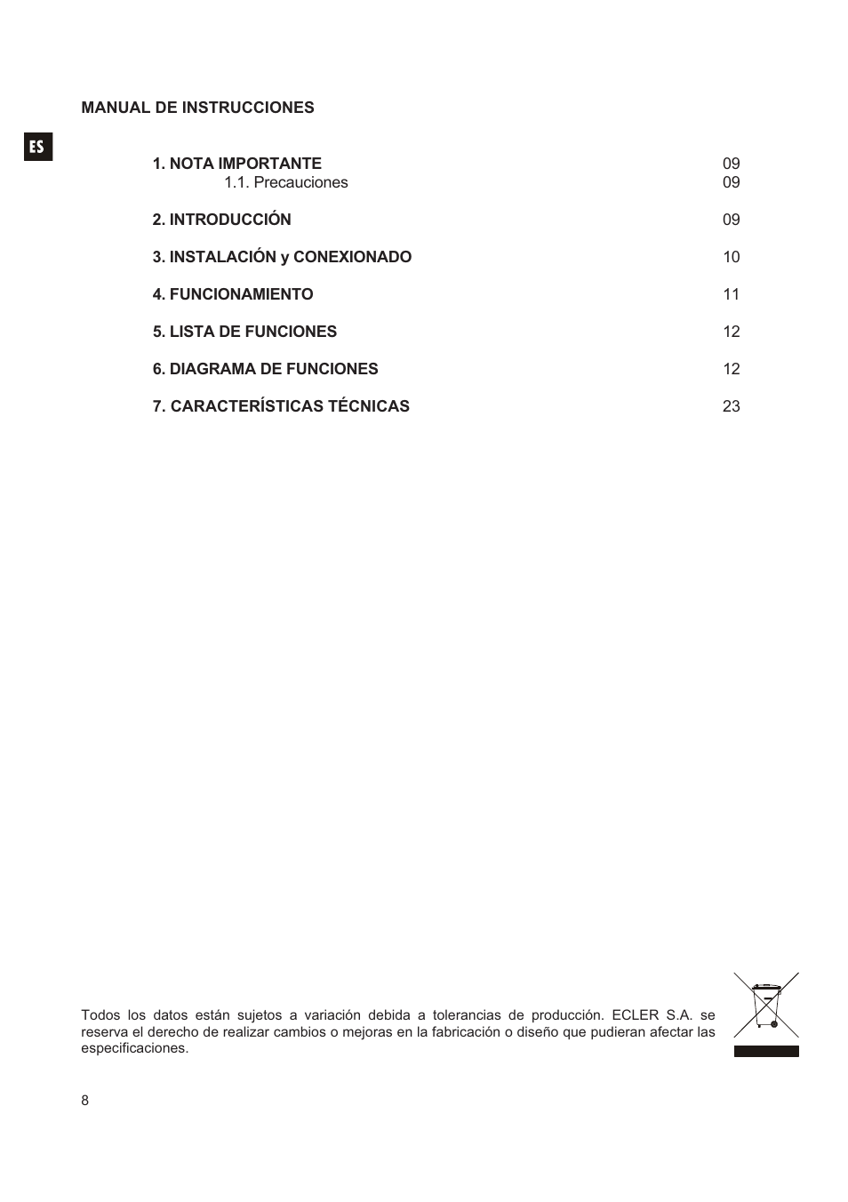 Ecler MPAGE4 User Manual | Page 8 / 24