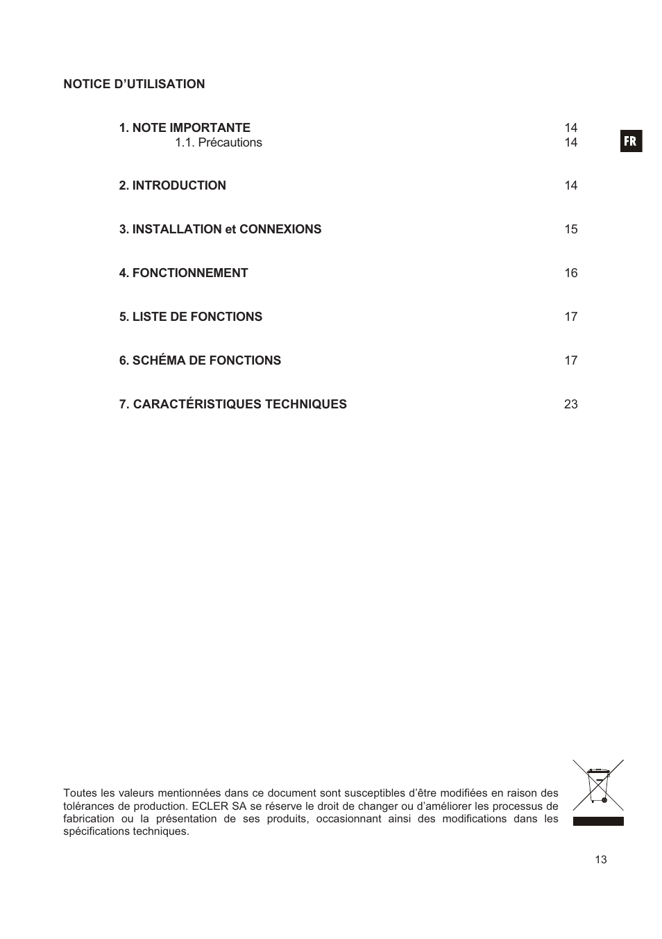 Ecler MPAGE1 User Manual | Page 13 / 24